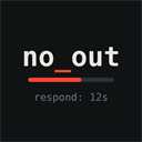 NoOut logo